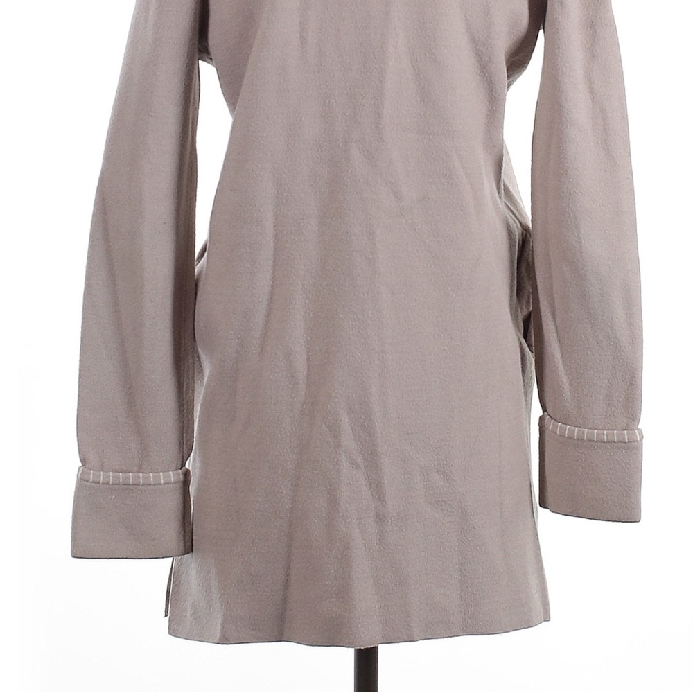 Magaschoni Tan Open Front Cardigan size Small - Picture 5 of 5